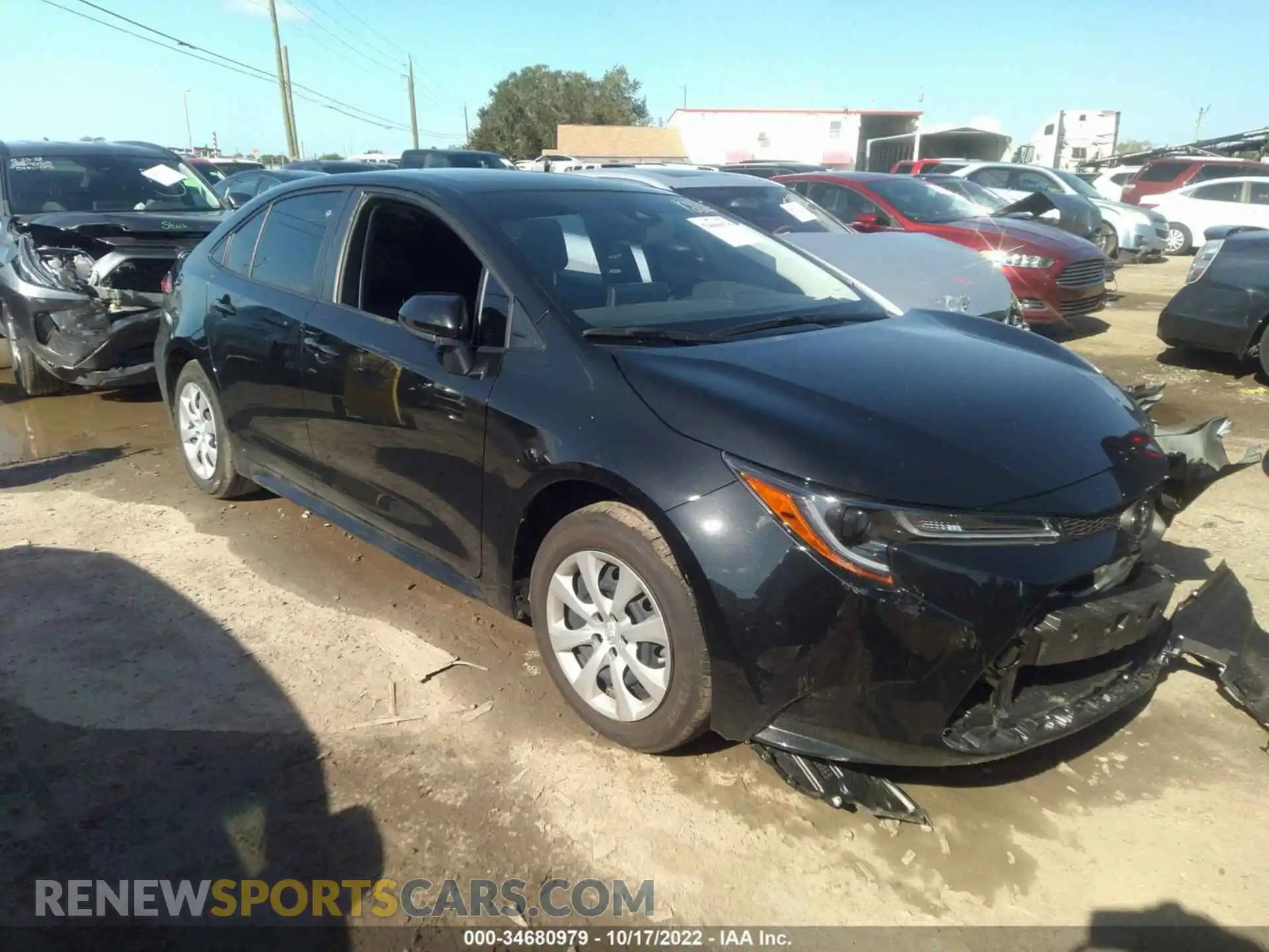 1 Photograph of a damaged car JTDEPMAE6NJ227357 TOYOTA COROLLA 2022