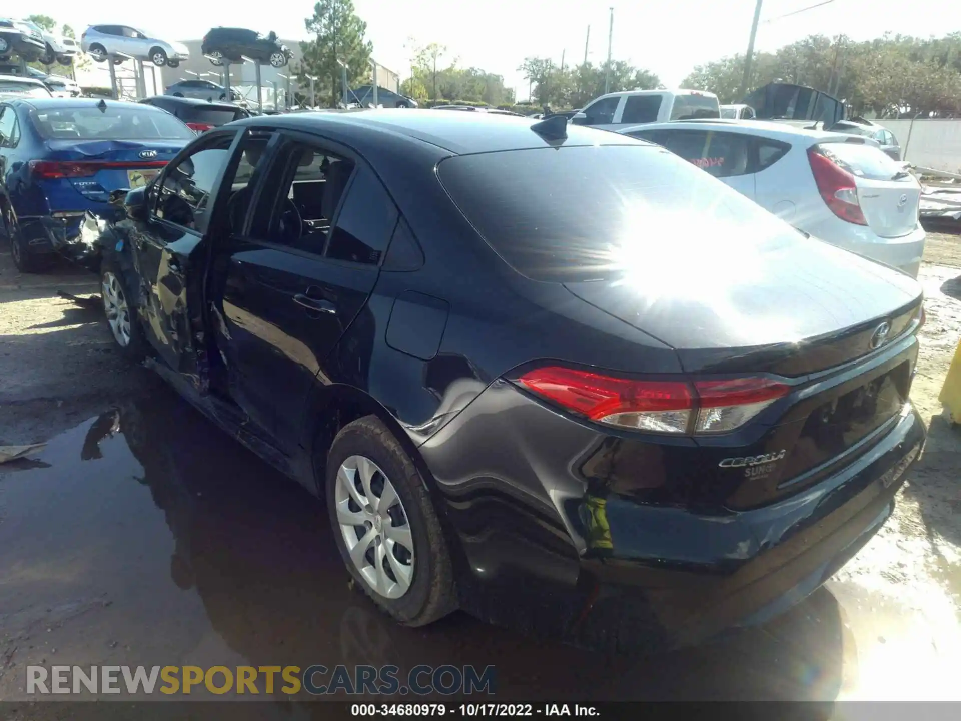3 Photograph of a damaged car JTDEPMAE6NJ227357 TOYOTA COROLLA 2022