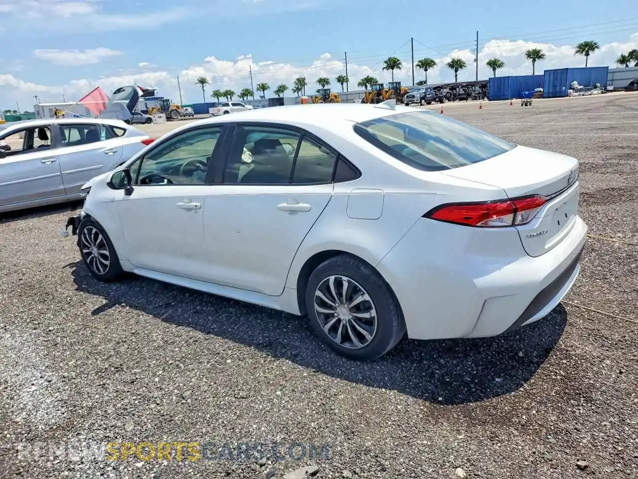 2 Photograph of a damaged car JTDEPMAE7N3010761 TOYOTA COROLLA 2022