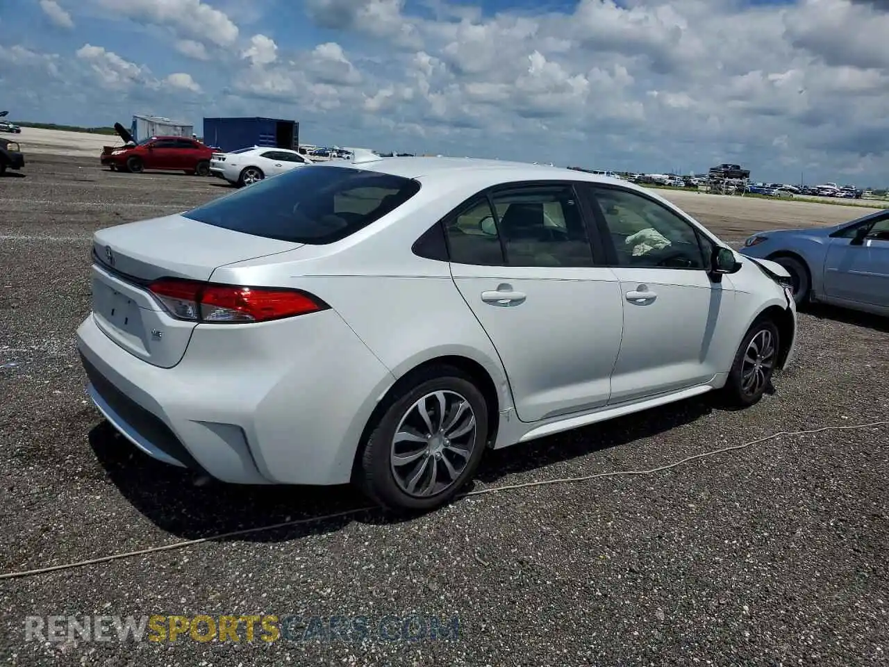 3 Photograph of a damaged car JTDEPMAE7N3010761 TOYOTA COROLLA 2022