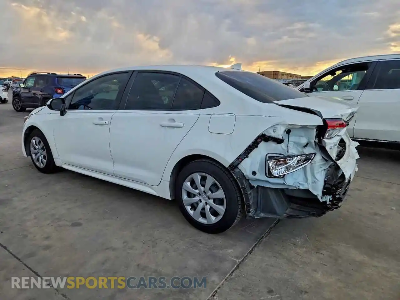 2 Photograph of a damaged car JTDEPMAE7N3012882 TOYOTA COROLLA 2022