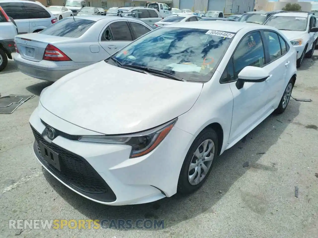 2 Photograph of a damaged car JTDEPMAE7N3015006 TOYOTA COROLLA 2022