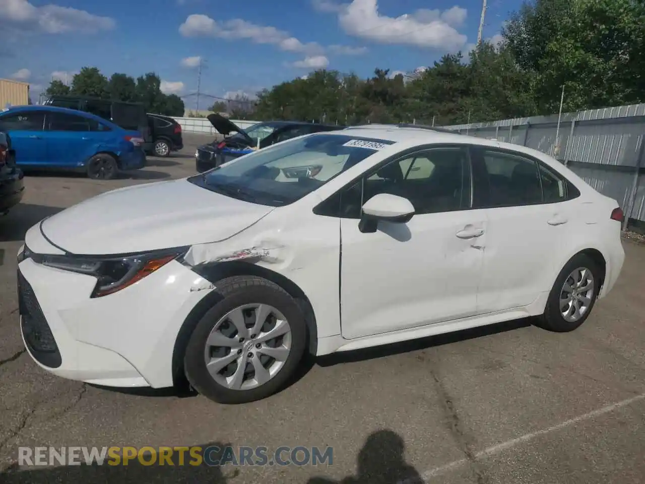 1 fotografías del automóvil dañado JTDEPMAE7N3017385 TOYOTA COROLLA 2022