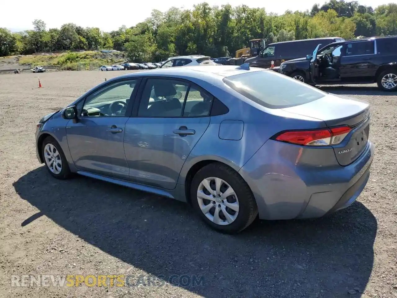2 Photograph of a damaged car JTDEPMAE7N3029665 TOYOTA COROLLA 2022