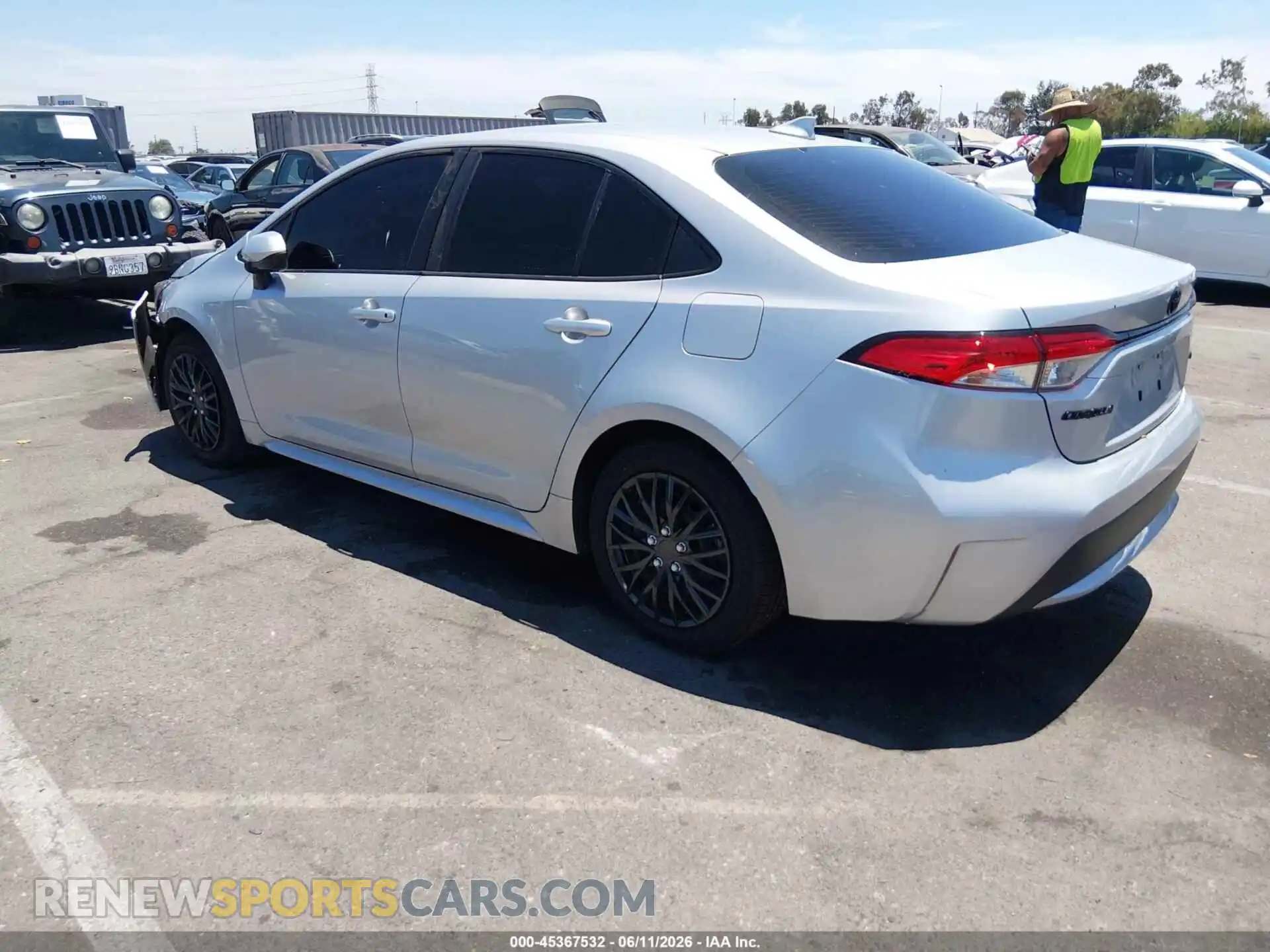 3 fotografías del automóvil dañado JTDEPMAE7N3032825 TOYOTA COROLLA 2022
