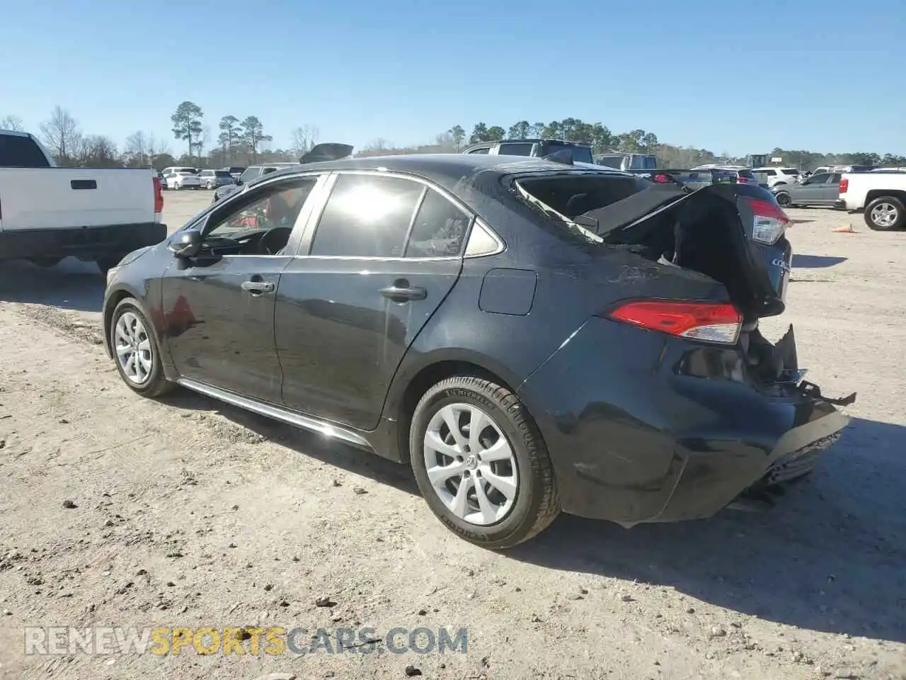 2 Photograph of a damaged car JTDEPMAE7NJ196829 TOYOTA COROLLA 2022