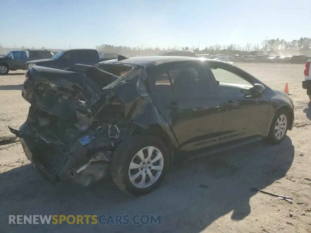 3 Photograph of a damaged car JTDEPMAE7NJ196829 TOYOTA COROLLA 2022