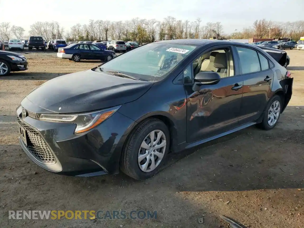 1 fotografías del automóvil dañado JTDEPMAE7NJ199844 TOYOTA COROLLA 2022