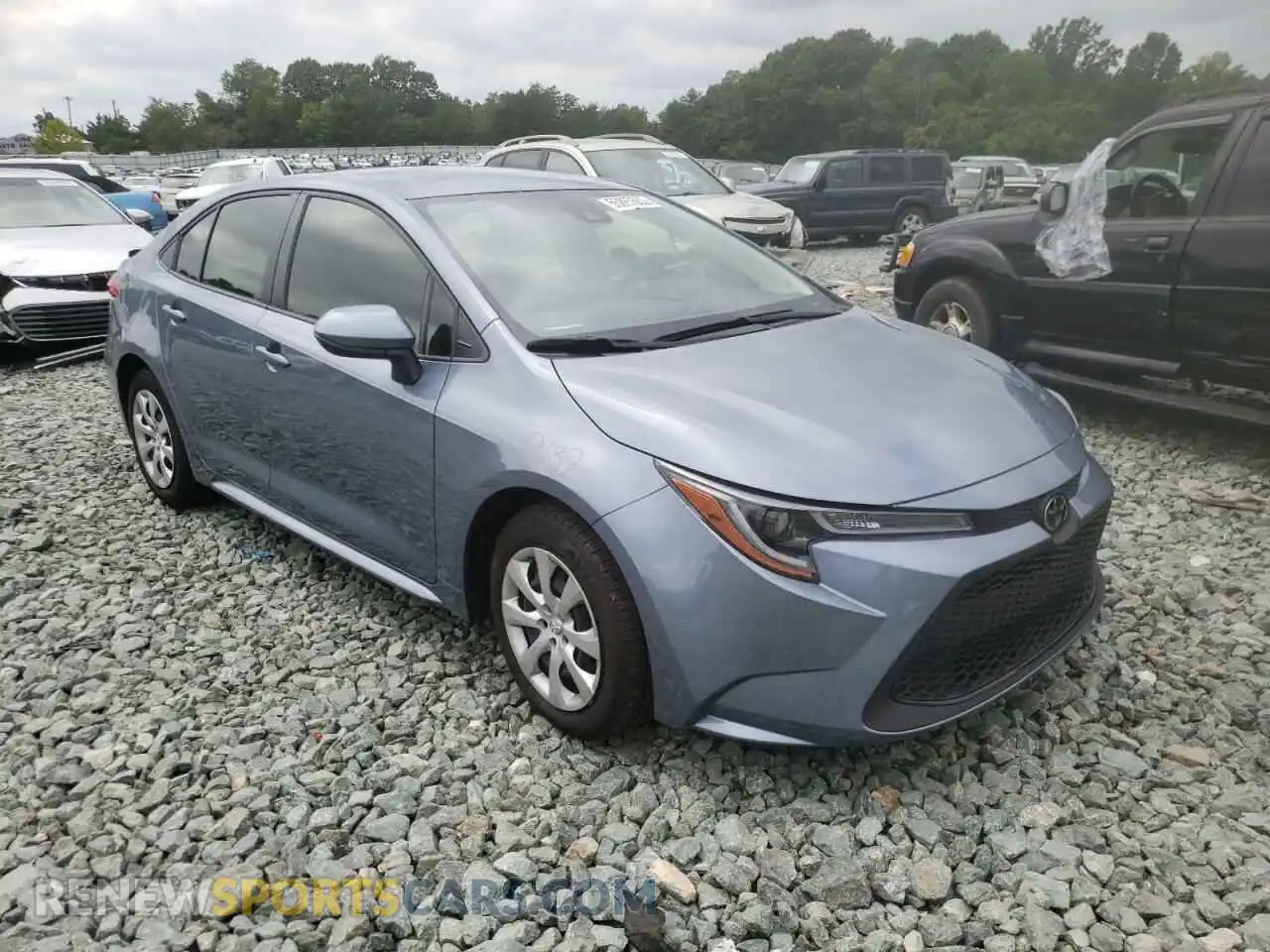 1 Photograph of a damaged car JTDEPMAE7NJ199925 TOYOTA COROLLA 2022
