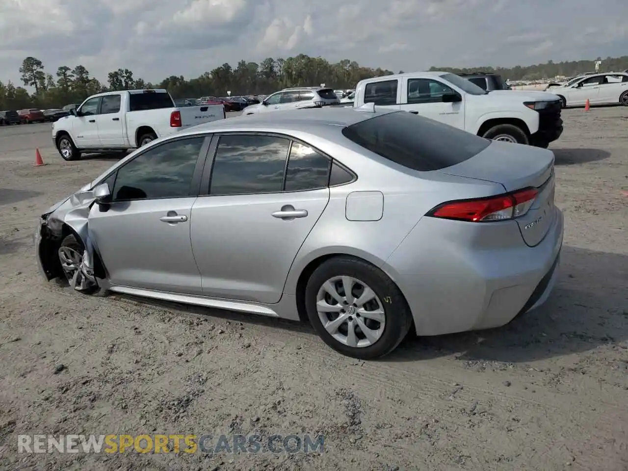 2 Photograph of a damaged car JTDEPMAE7NJ200488 TOYOTA COROLLA 2022