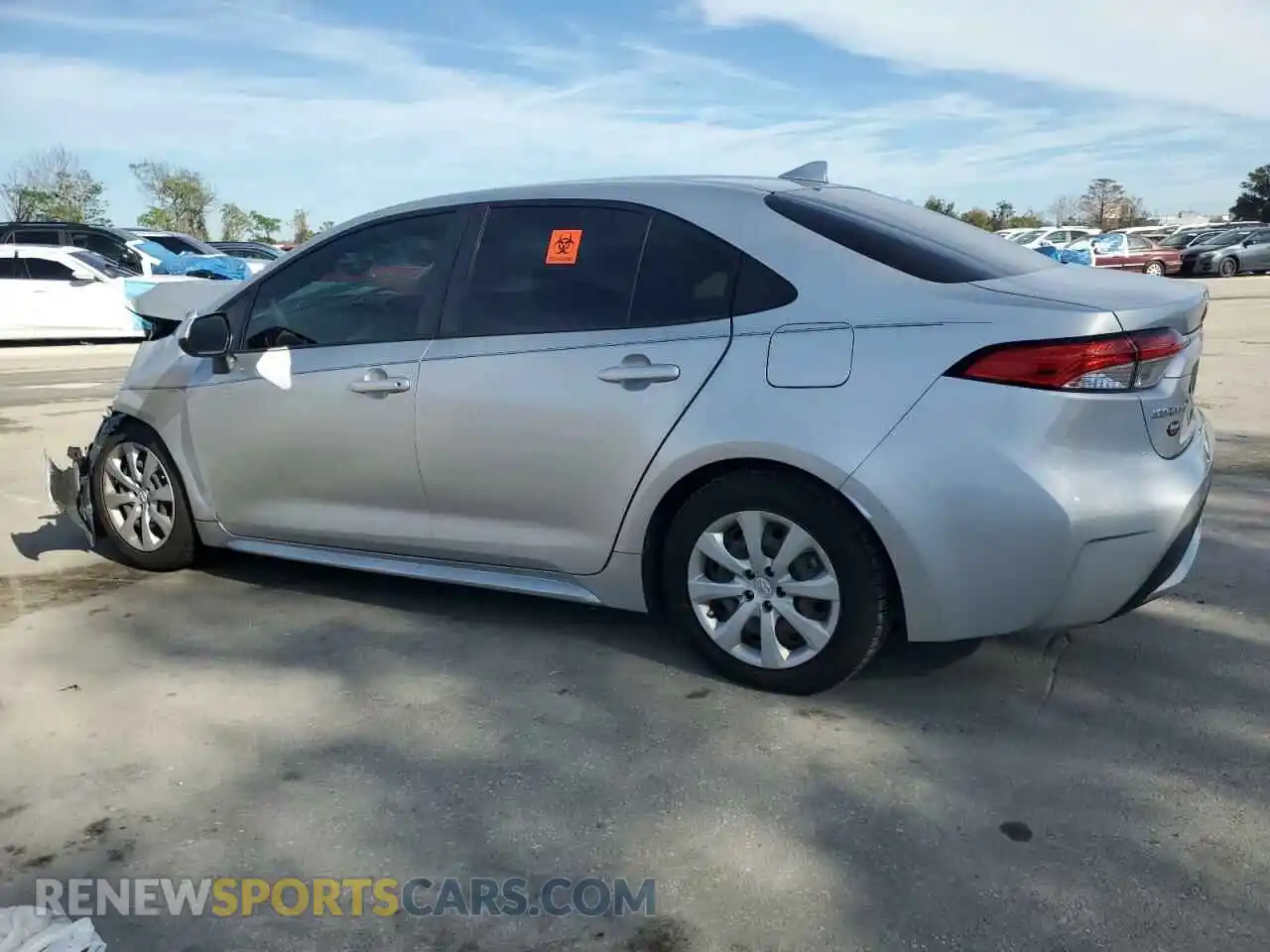 2 Photograph of a damaged car JTDEPMAE7NJ200586 TOYOTA COROLLA 2022