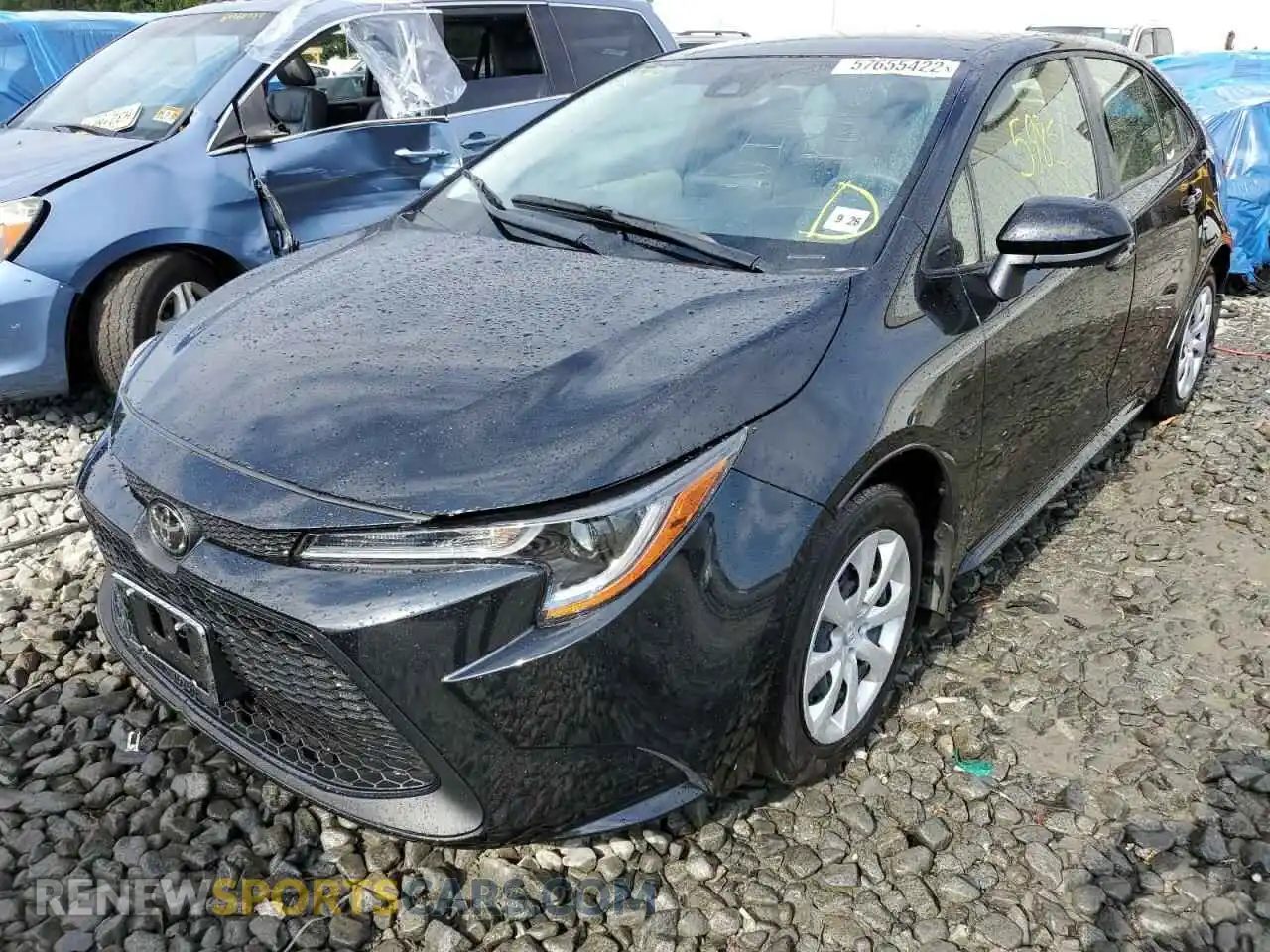2 Photograph of a damaged car JTDEPMAE7NJ201530 TOYOTA COROLLA 2022