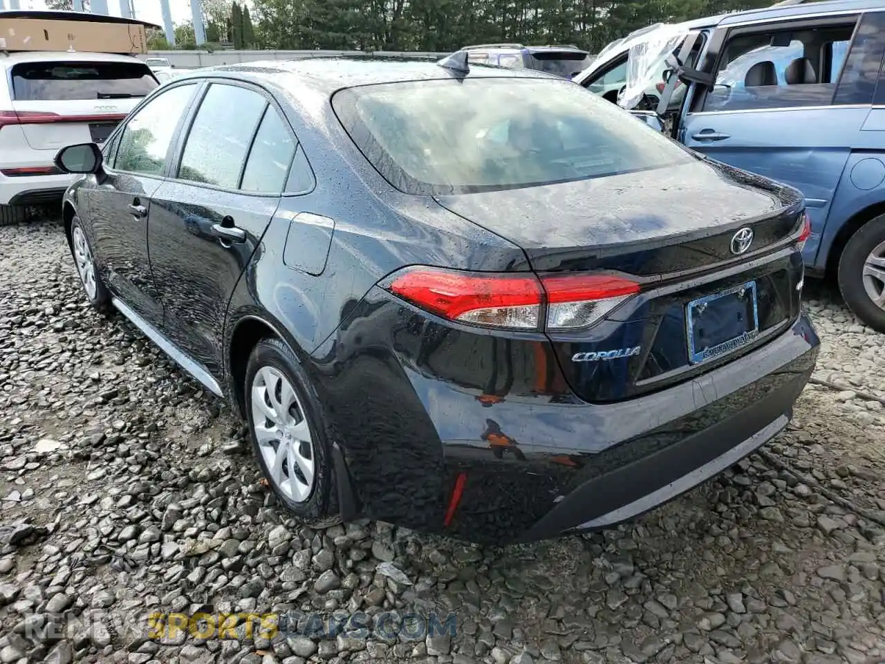 3 Photograph of a damaged car JTDEPMAE7NJ201530 TOYOTA COROLLA 2022