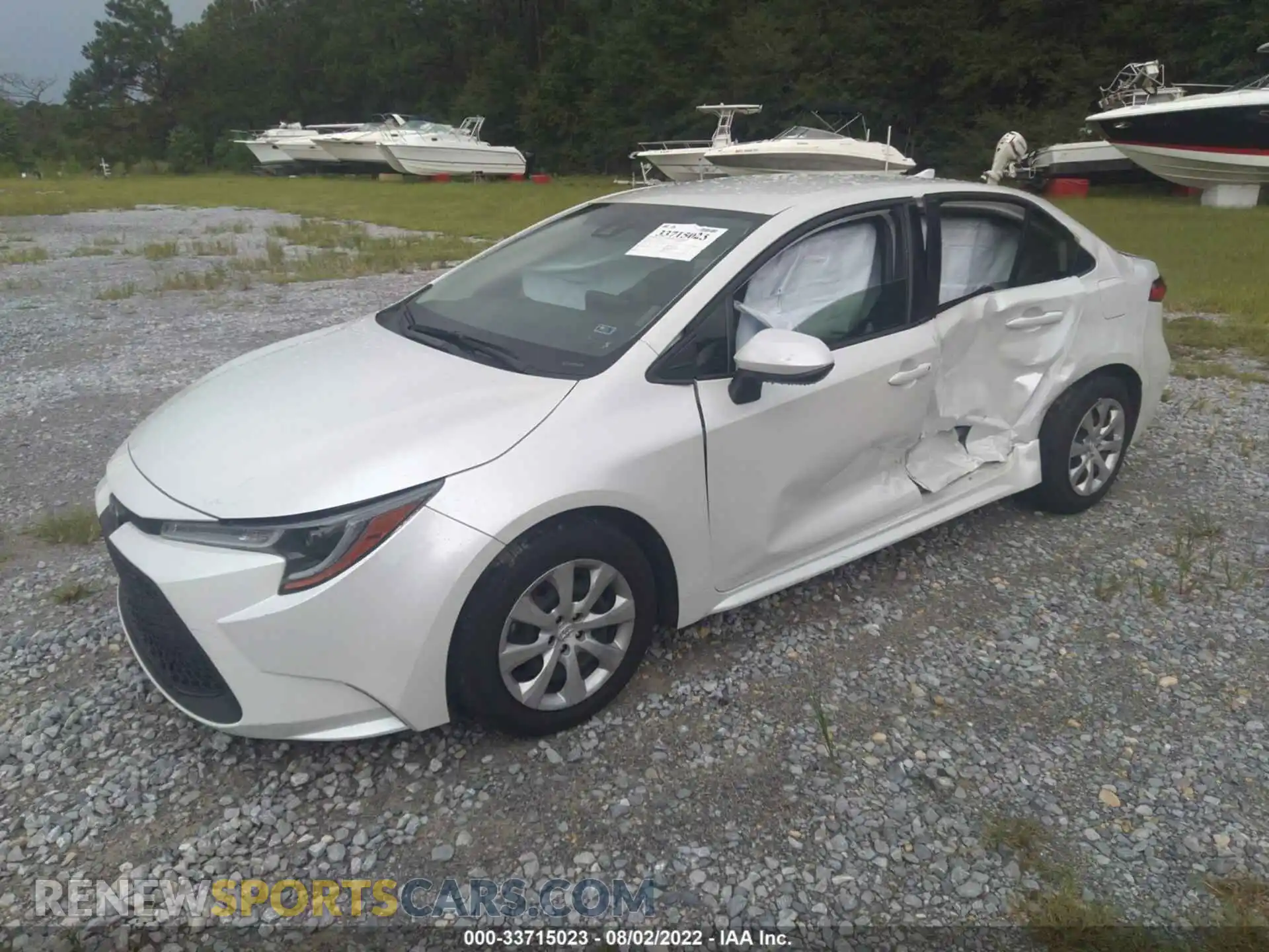 2 Photograph of a damaged car JTDEPMAE7NJ207344 TOYOTA COROLLA 2022