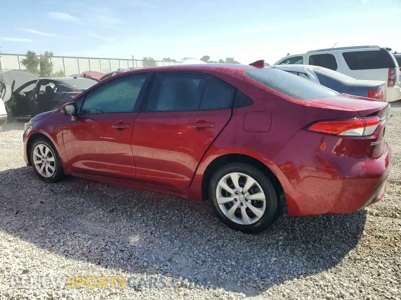 2 Photograph of a damaged car JTDEPMAE7NJ212172 TOYOTA COROLLA 2022