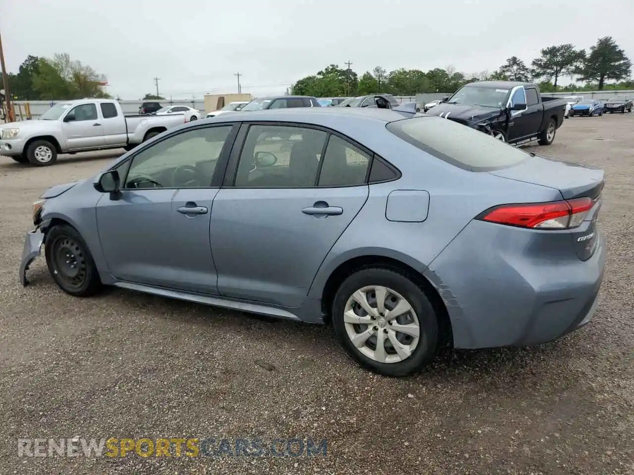 2 Photograph of a damaged car JTDEPMAE7NJ217744 TOYOTA COROLLA 2022