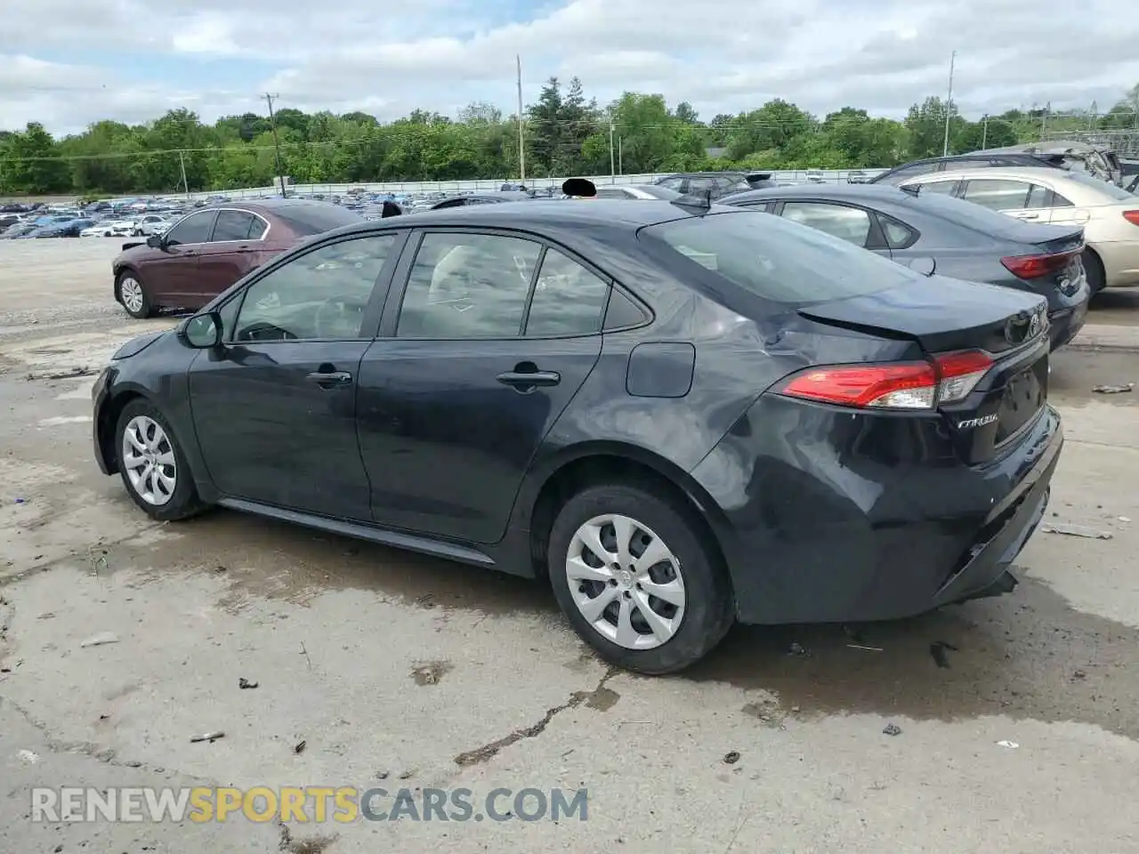 2 Photograph of a damaged car JTDEPMAE7NJ221065 TOYOTA COROLLA 2022