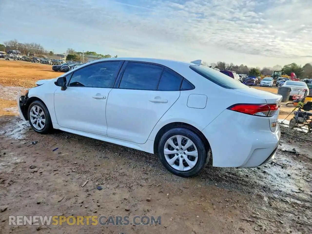 2 fotografías del automóvil dañado JTDEPMAE8N3016987 TOYOTA COROLLA 2022