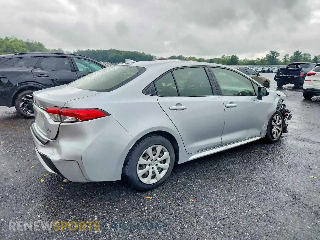 3 fotografías del automóvil dañado JTDEPMAE8N3029416 TOYOTA COROLLA 2022