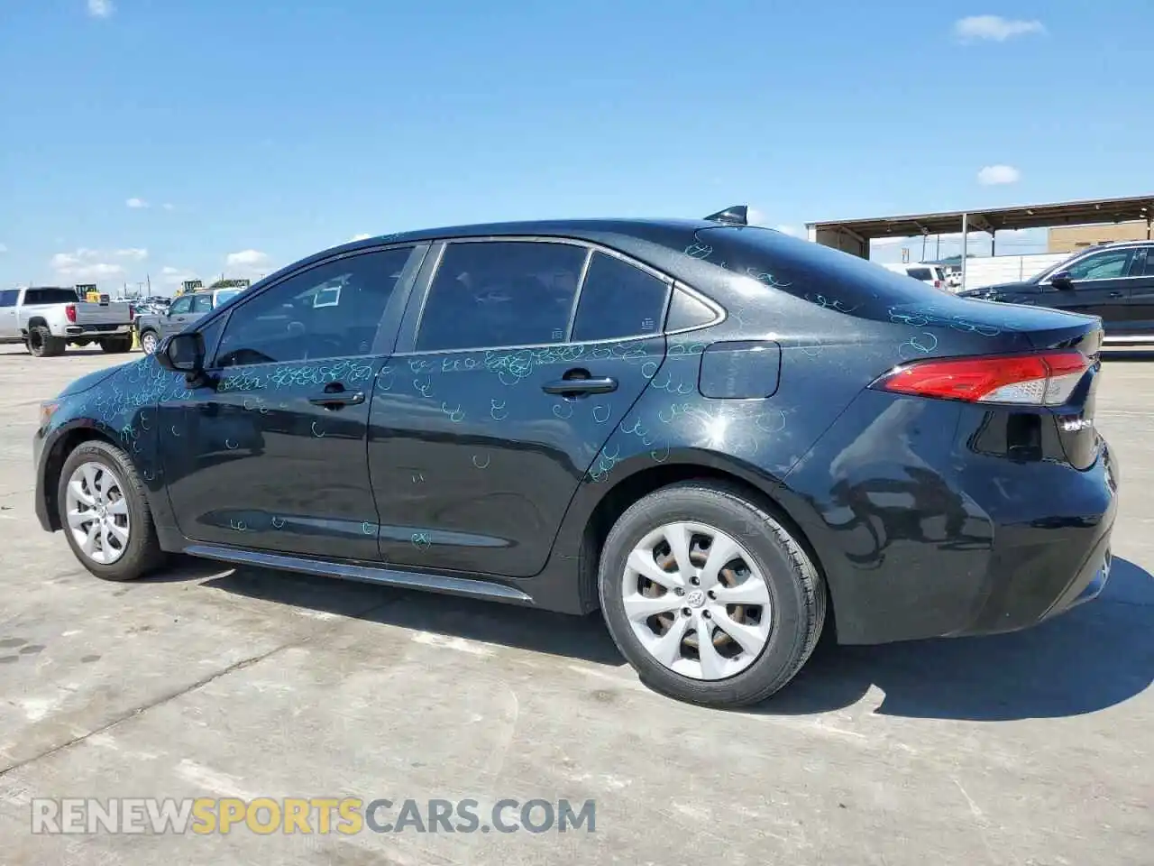 2 Photograph of a damaged car JTDEPMAE8NJ191817 TOYOTA COROLLA 2022