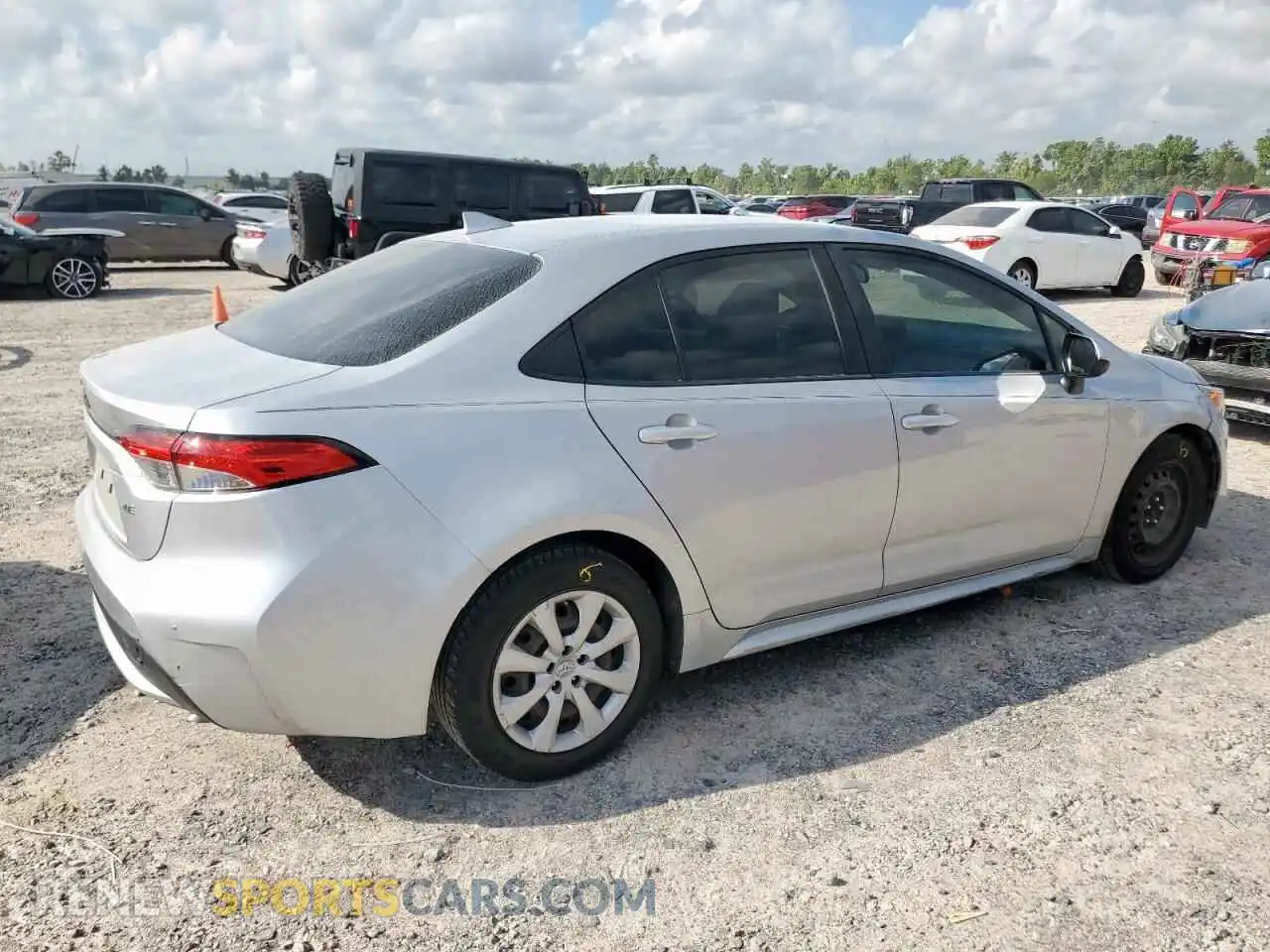 3 Фотография поврежденного автомобиля JTDEPMAE8NJ200077 TOYOTA COROLLA 2022