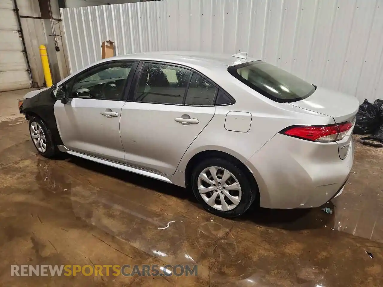 2 fotografías del automóvil dañado JTDEPMAE8NJ202363 TOYOTA COROLLA 2022