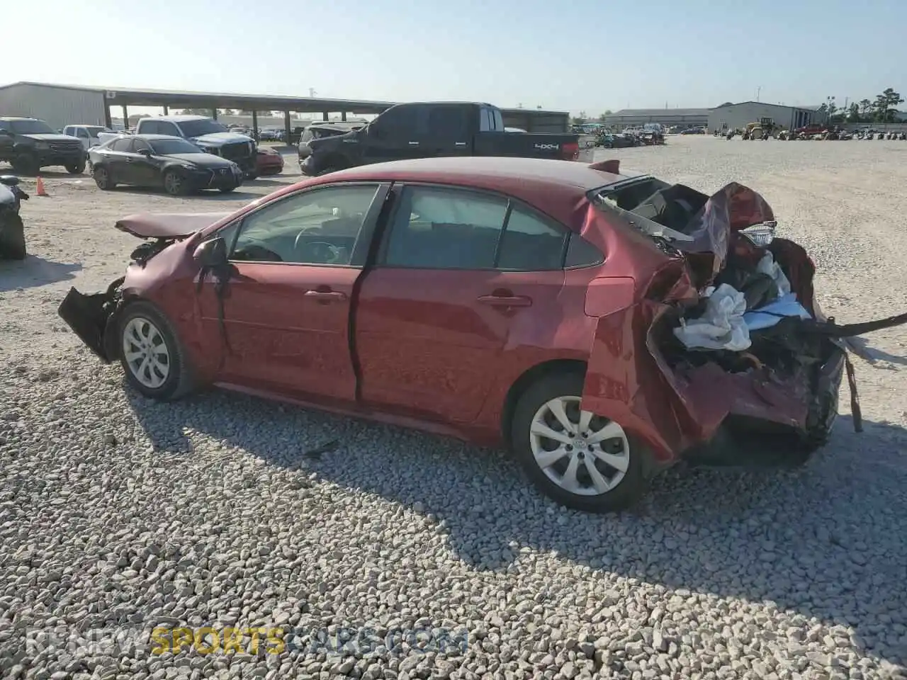 2 Photograph of a damaged car JTDEPMAE8NJ205165 TOYOTA COROLLA 2022