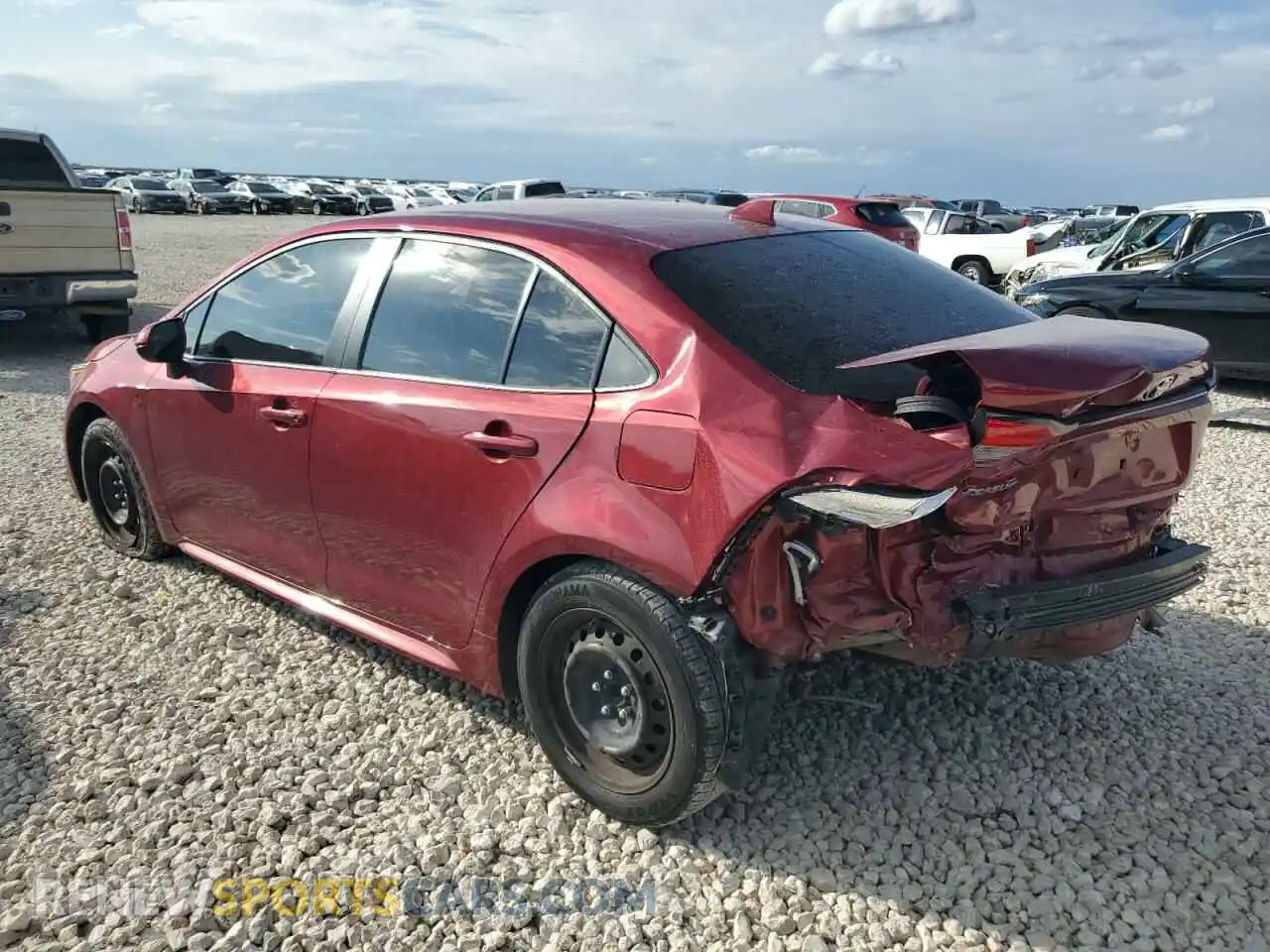 2 Photograph of a damaged car JTDEPMAE8NJ207630 TOYOTA COROLLA 2022