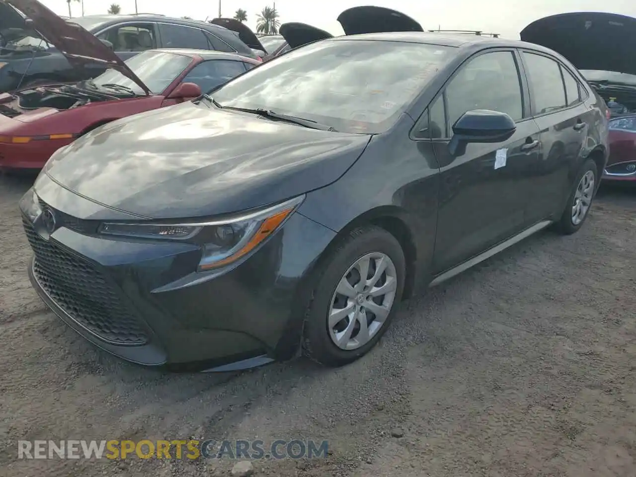 1 Photograph of a damaged car JTDEPMAE8NJ211581 TOYOTA COROLLA 2022