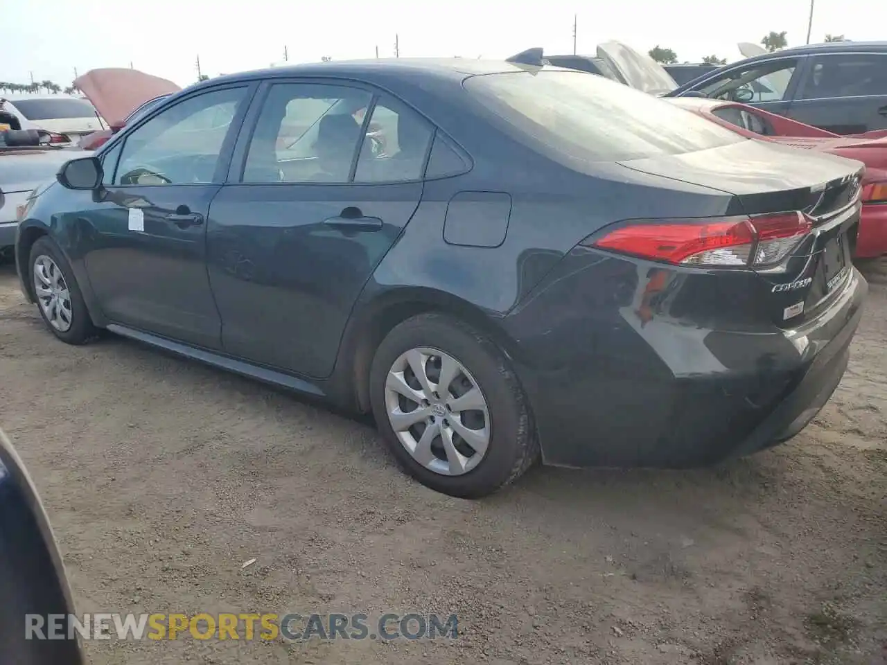 2 Photograph of a damaged car JTDEPMAE8NJ211581 TOYOTA COROLLA 2022