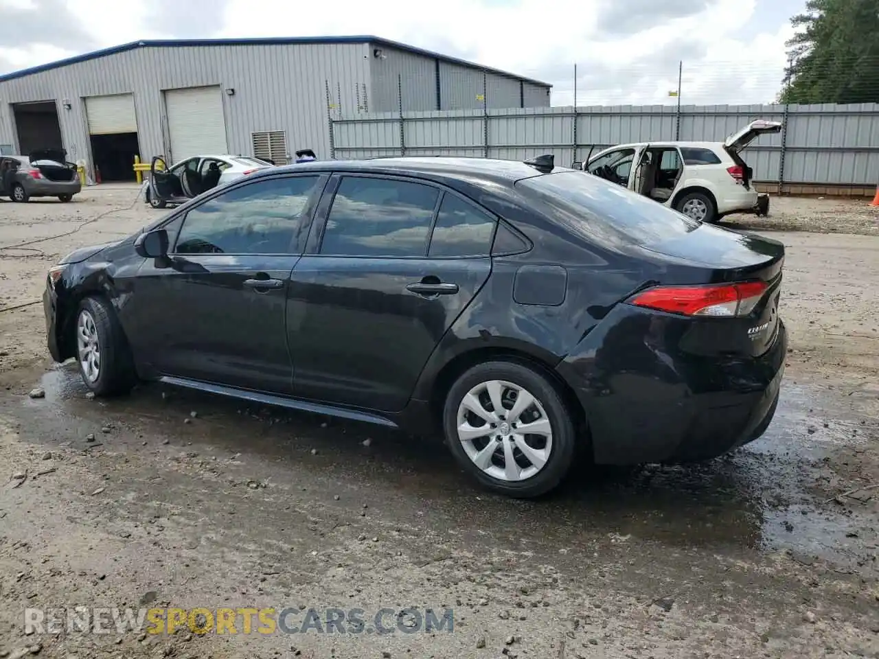 2 Photograph of a damaged car JTDEPMAE8NJ222368 TOYOTA COROLLA 2022