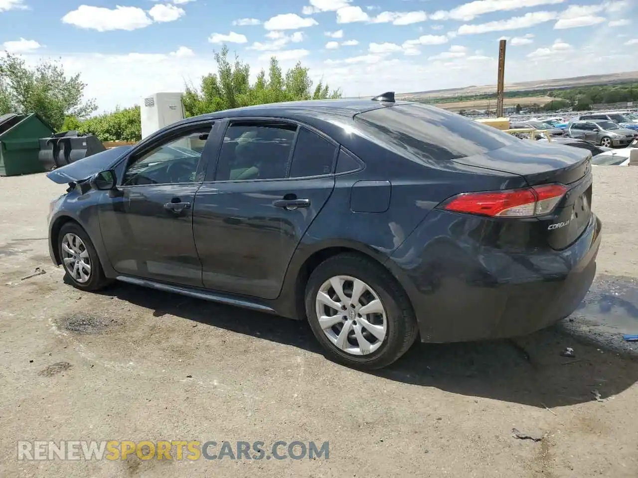 2 Photograph of a damaged car JTDEPMAE8NJ231099 TOYOTA COROLLA 2022