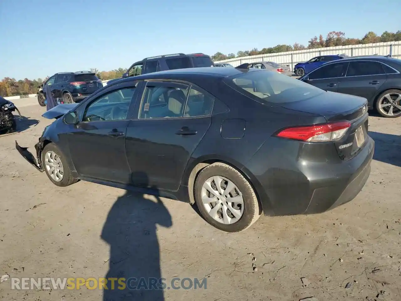 2 Photograph of a damaged car JTDEPMAE8NJ231121 TOYOTA COROLLA 2022