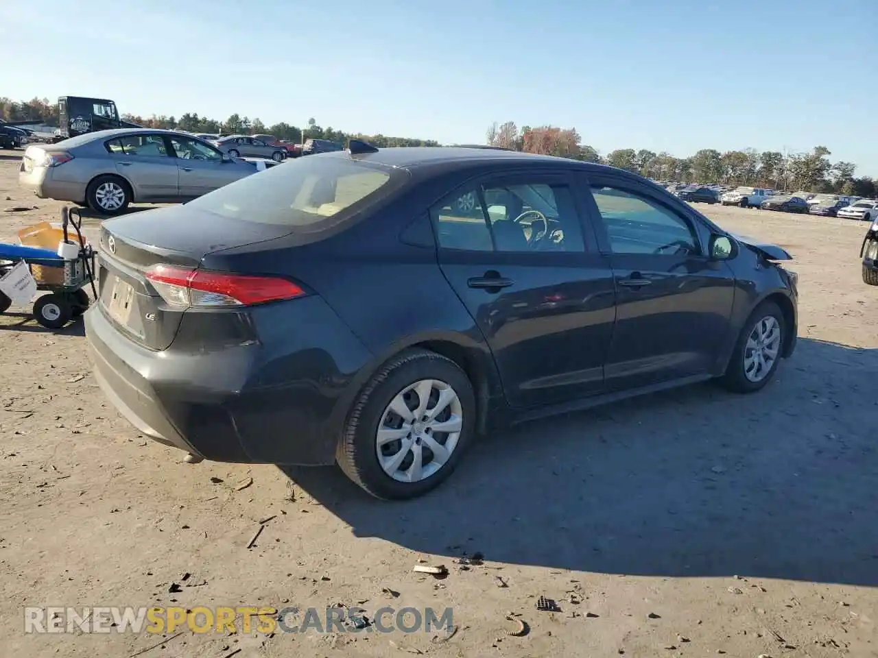 3 Photograph of a damaged car JTDEPMAE8NJ231121 TOYOTA COROLLA 2022