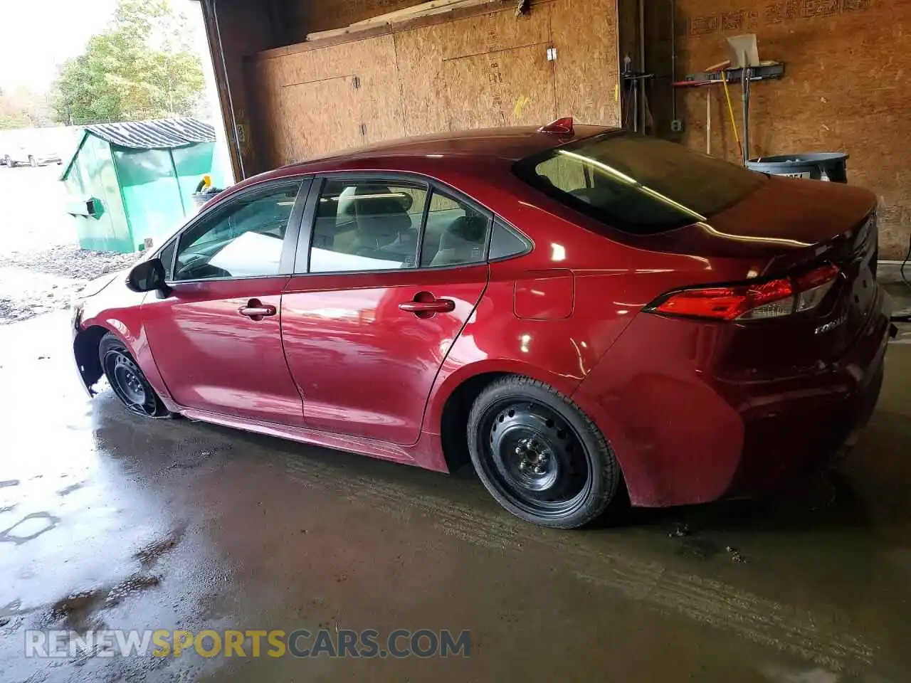 2 Фотография поврежденного автомобиля JTDEPMAE8NJ232432 TOYOTA COROLLA 2022