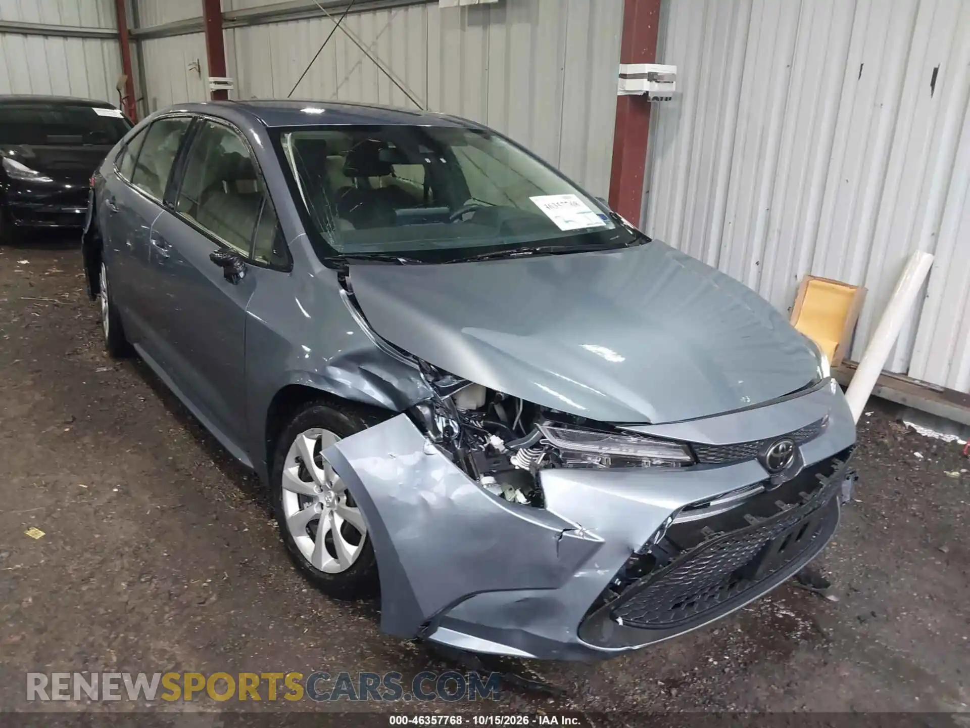 1 Photograph of a damaged car JTDEPMAE9N3004668 TOYOTA COROLLA 2022