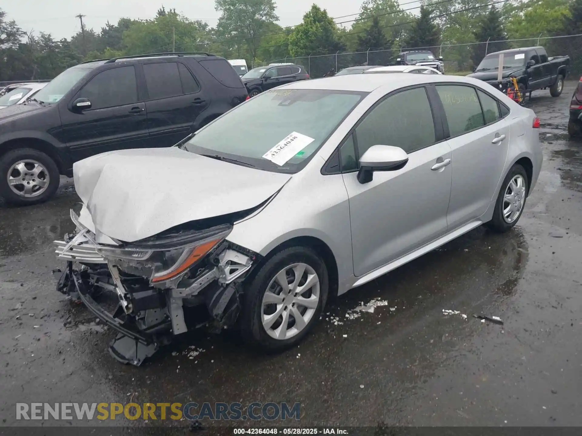 2 Photograph of a damaged car JTDEPMAE9N3025441 TOYOTA COROLLA 2022