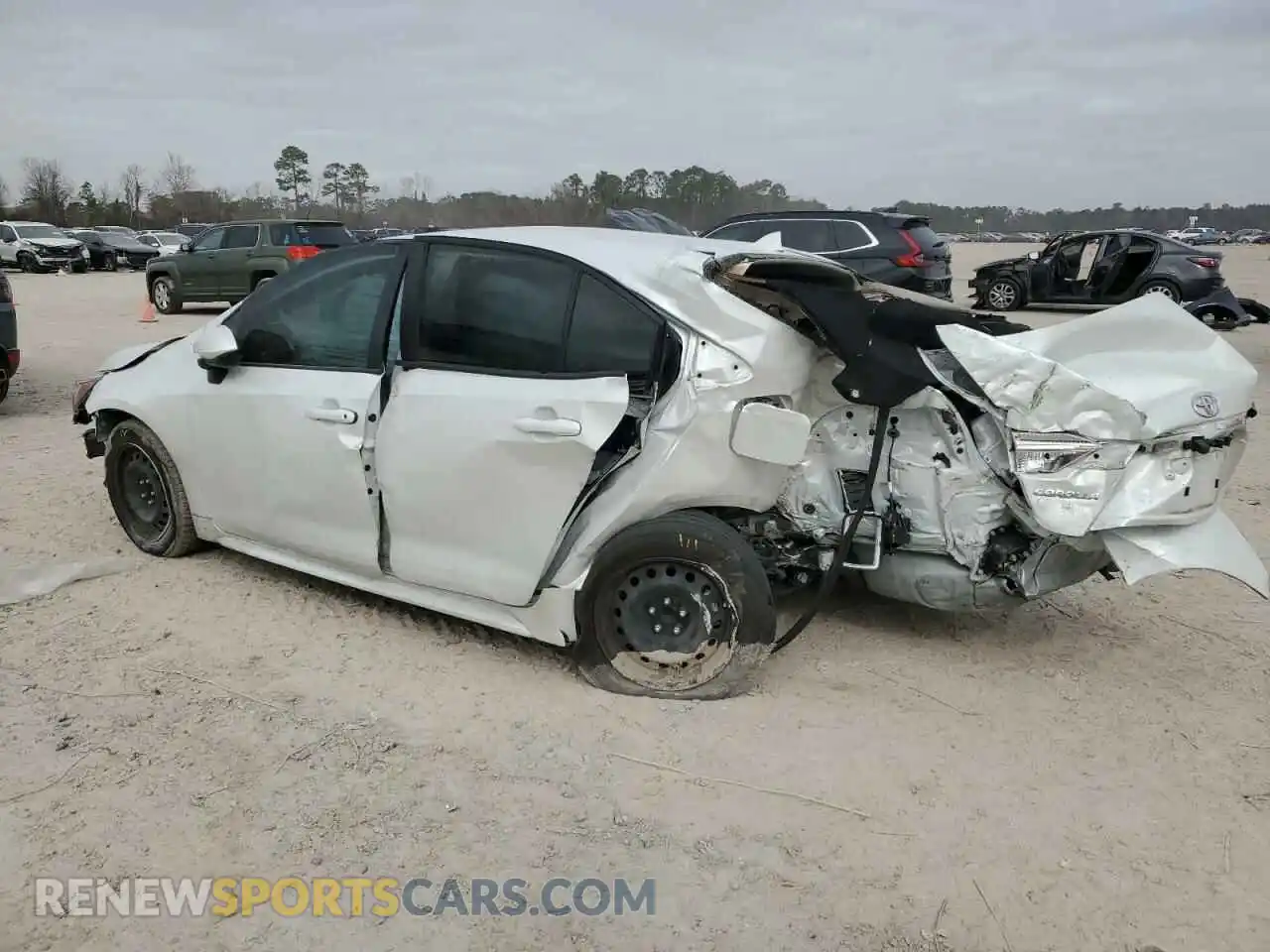 2 Photograph of a damaged car JTDEPMAE9N3028985 TOYOTA COROLLA 2022