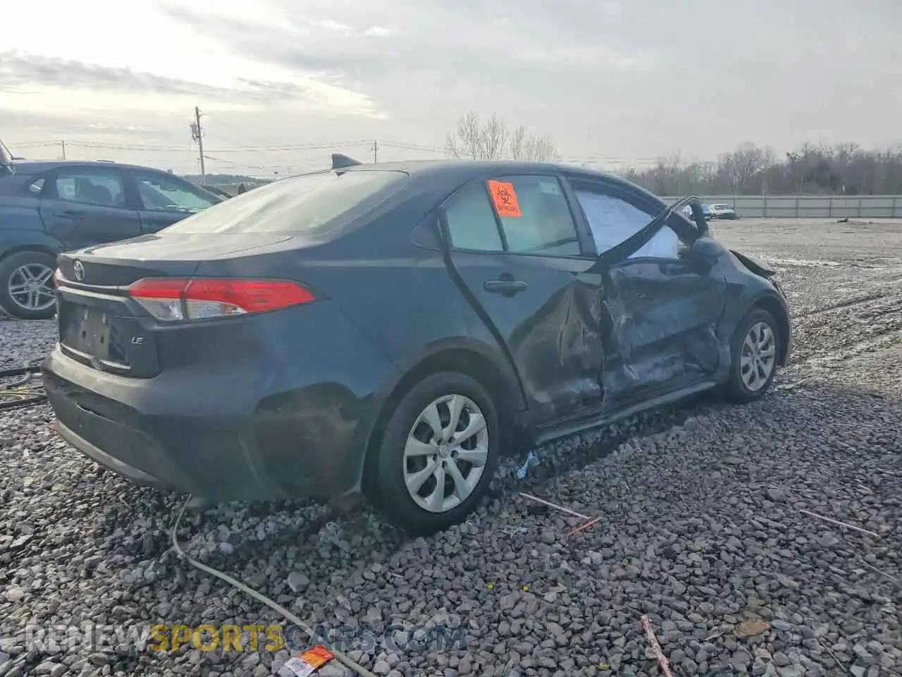 3 Photograph of a damaged car JTDEPMAE9NJ196637 TOYOTA COROLLA 2022