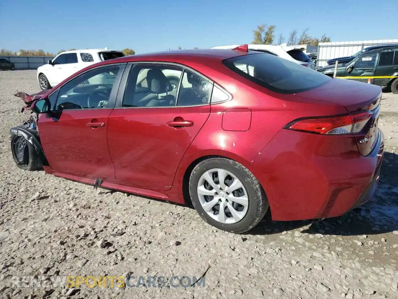 2 Photograph of a damaged car JTDEPMAE9NJ198808 TOYOTA COROLLA 2022