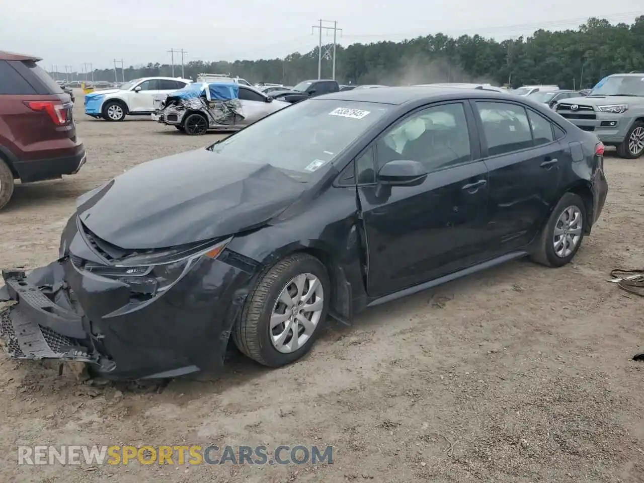 1 Photograph of a damaged car JTDEPMAE9NJ201092 TOYOTA COROLLA 2022