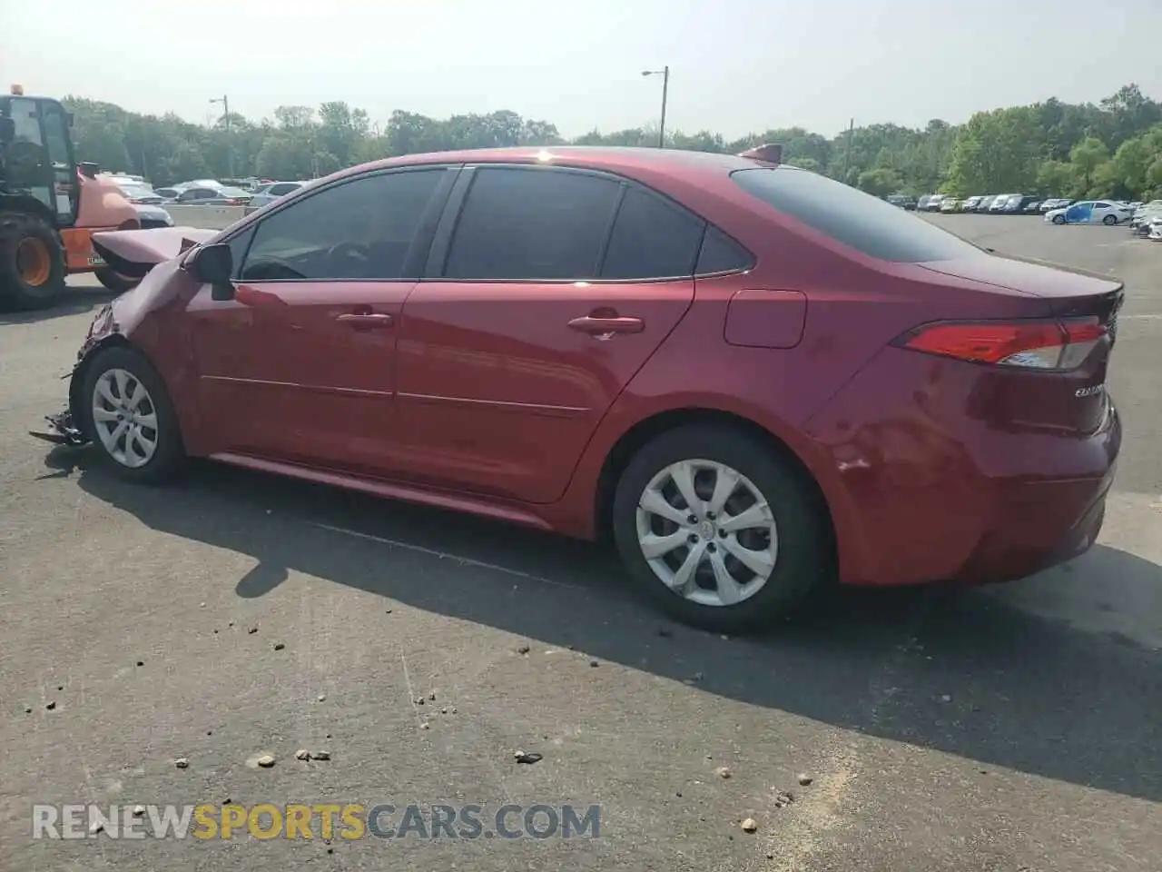 2 Photograph of a damaged car JTDEPMAE9NJ201836 TOYOTA COROLLA 2022