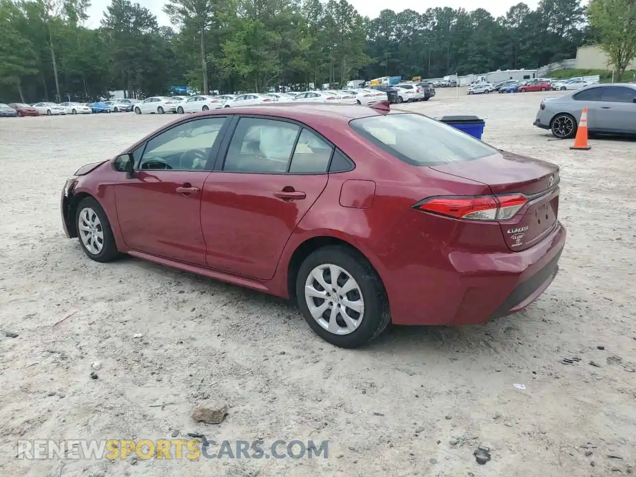 2 Photograph of a damaged car JTDEPMAE9NJ203876 TOYOTA COROLLA 2022