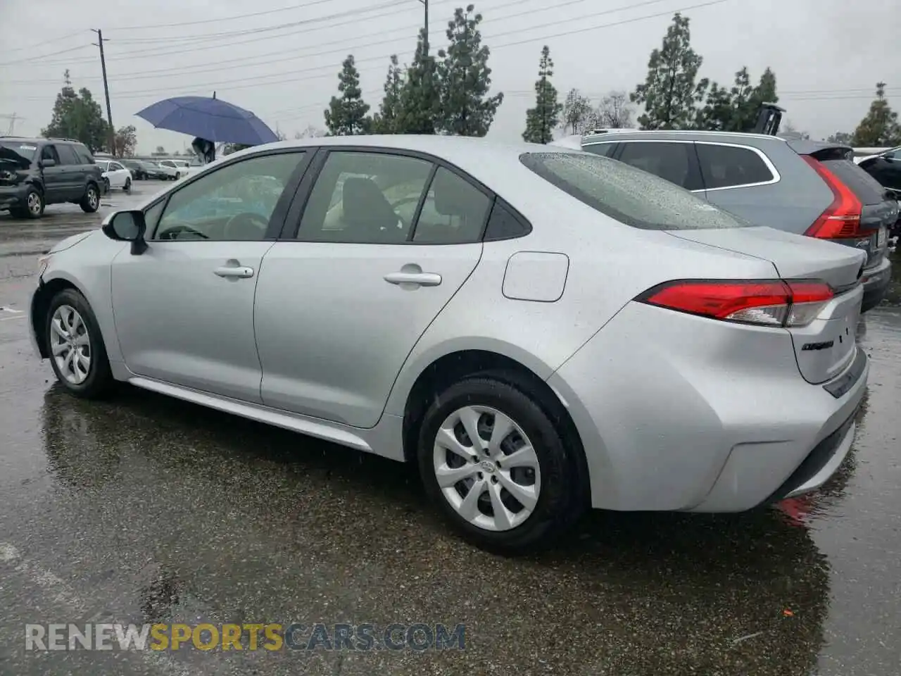 2 Photograph of a damaged car JTDEPMAE9NJ205109 TOYOTA COROLLA 2022