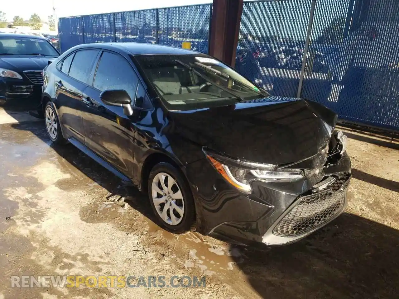 1 Photograph of a damaged car JTDEPMAE9NJ212075 TOYOTA COROLLA 2022