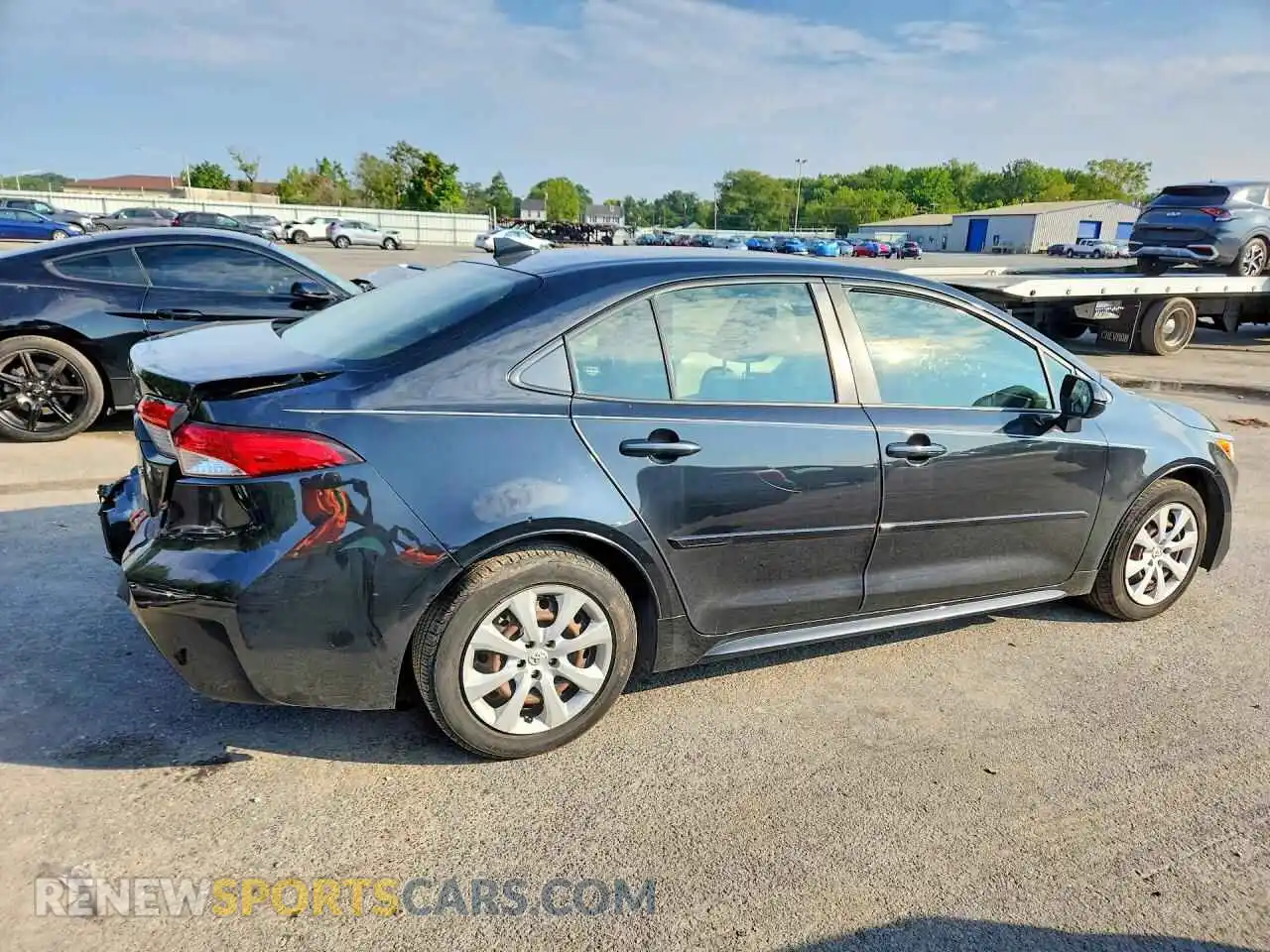 3 fotografías del automóvil dañado JTDEPMAE9NJ217132 TOYOTA COROLLA 2022