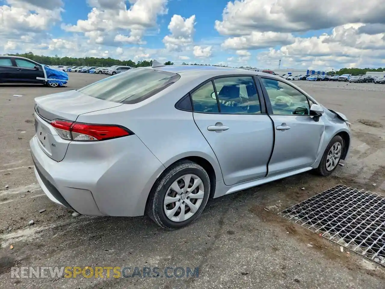 3 Фотография поврежденного автомобиля JTDEPMAE9NJ220144 TOYOTA COROLLA 2022