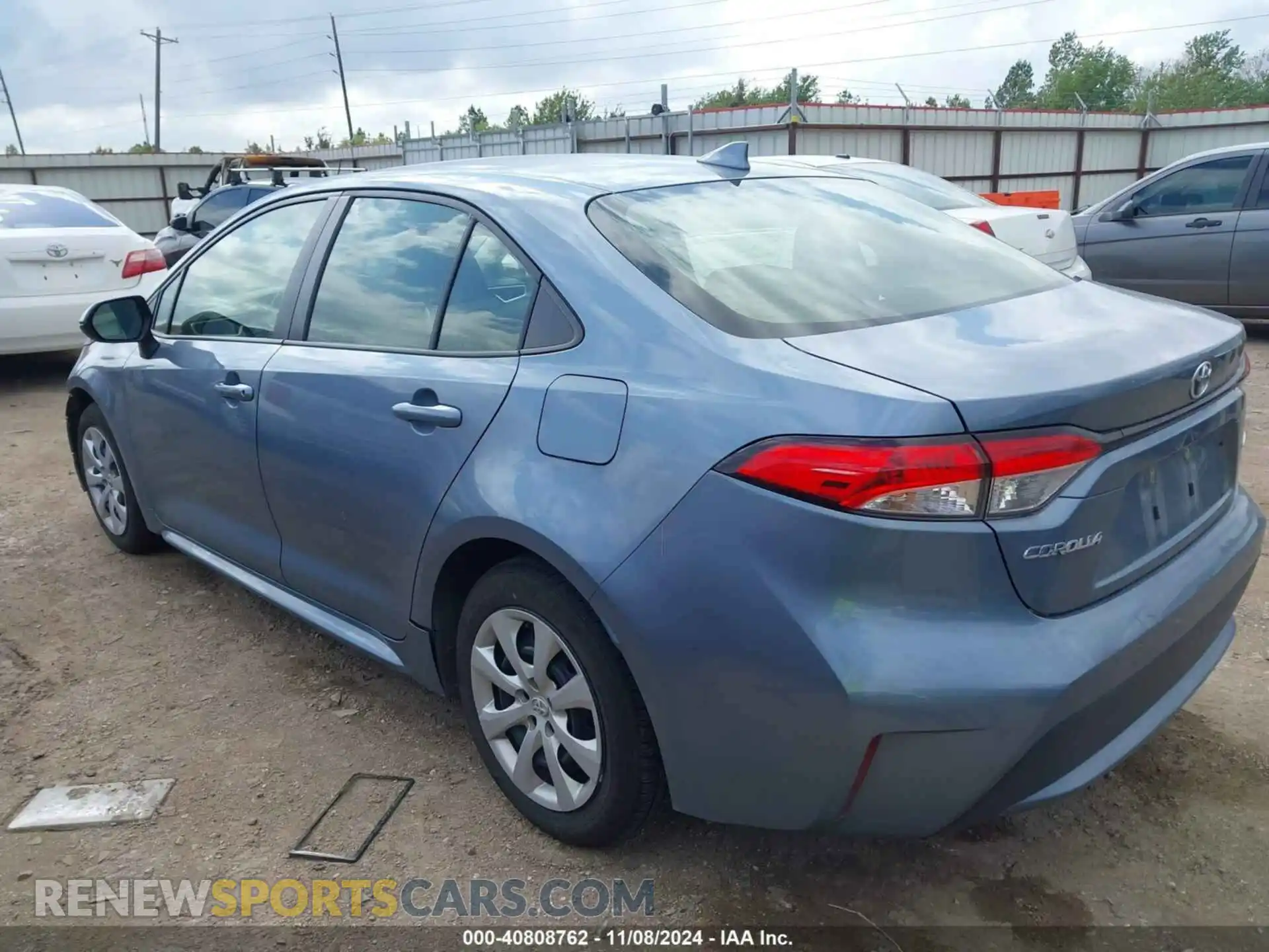 3 fotografías del automóvil dañado JTDEPMAE9NJ223495 TOYOTA COROLLA 2022