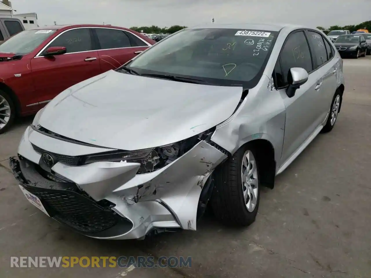 2 Photograph of a damaged car JTDEPMAEXN3008552 TOYOTA COROLLA 2022