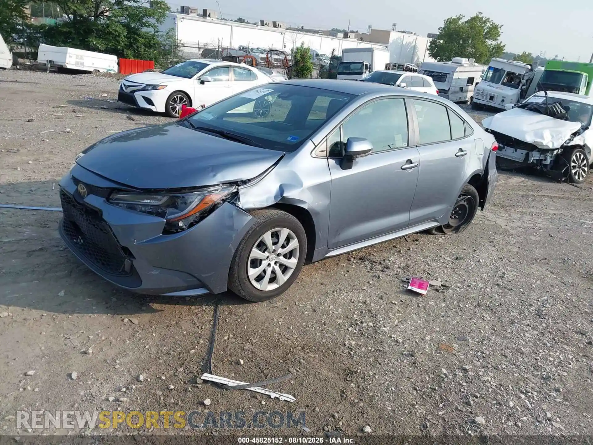2 fotografías del automóvil dañado JTDEPMAEXN3009197 TOYOTA COROLLA 2022